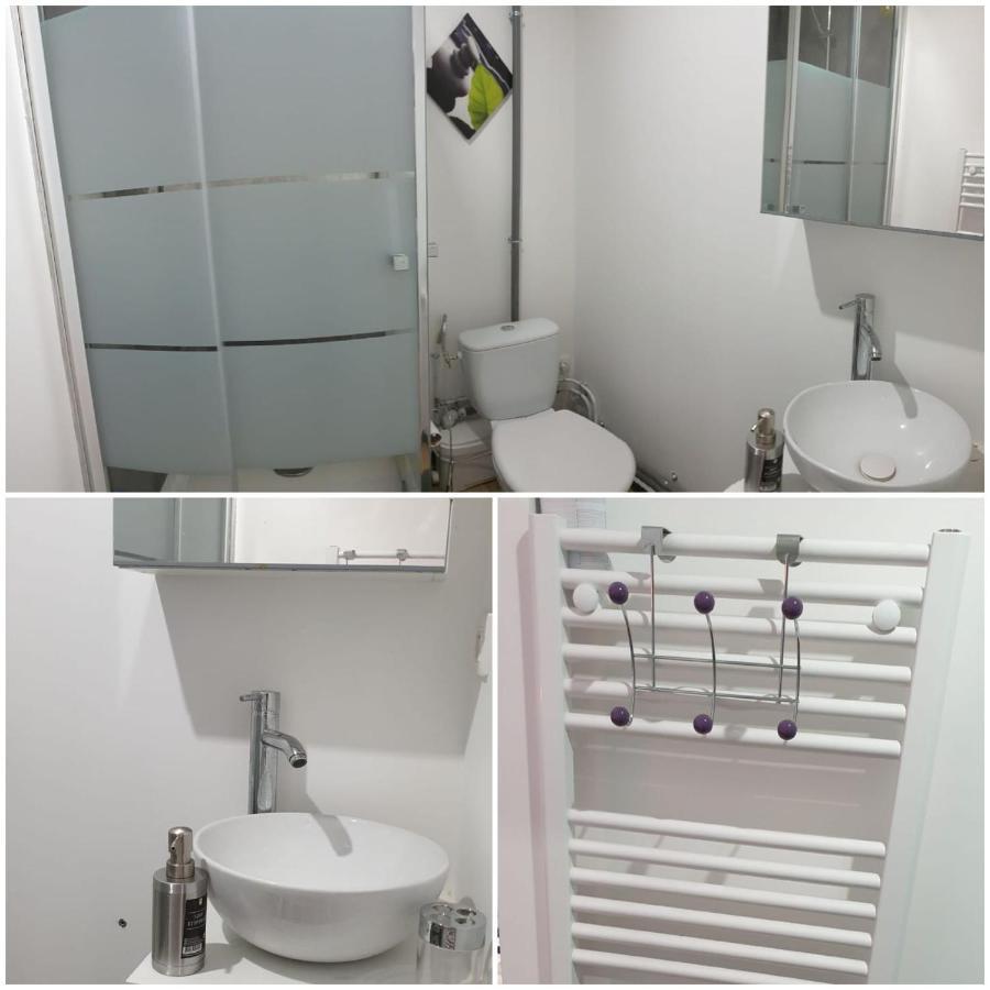 Chambres Poitiers Centre Ville - Salle De Bain, Refrigerateur, Tv Et Machine A Cafe Privatifs - Cuisine Commune - Terrasse - Hotel De Ville A 200M ภายนอก รูปภาพ