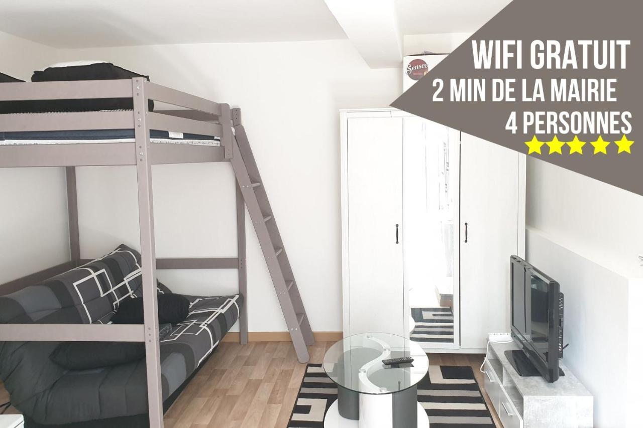 Chambres Poitiers Centre Ville - Salle De Bain, Refrigerateur, Tv Et Machine A Cafe Privatifs - Cuisine Commune - Terrasse - Hotel De Ville A 200M ภายนอก รูปภาพ