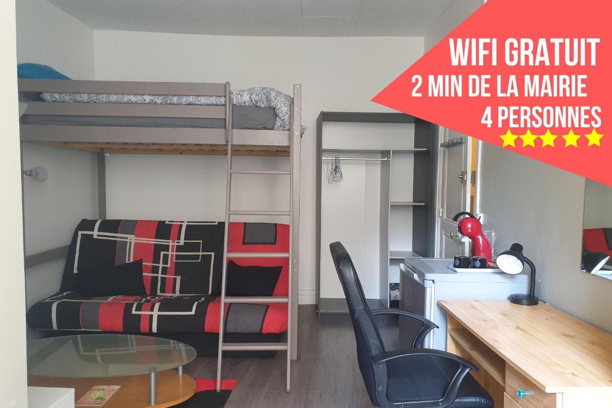 Chambres Poitiers Centre Ville - Salle De Bain, Refrigerateur, Tv Et Machine A Cafe Privatifs - Cuisine Commune - Terrasse - Hotel De Ville A 200M ห้อง รูปภาพ